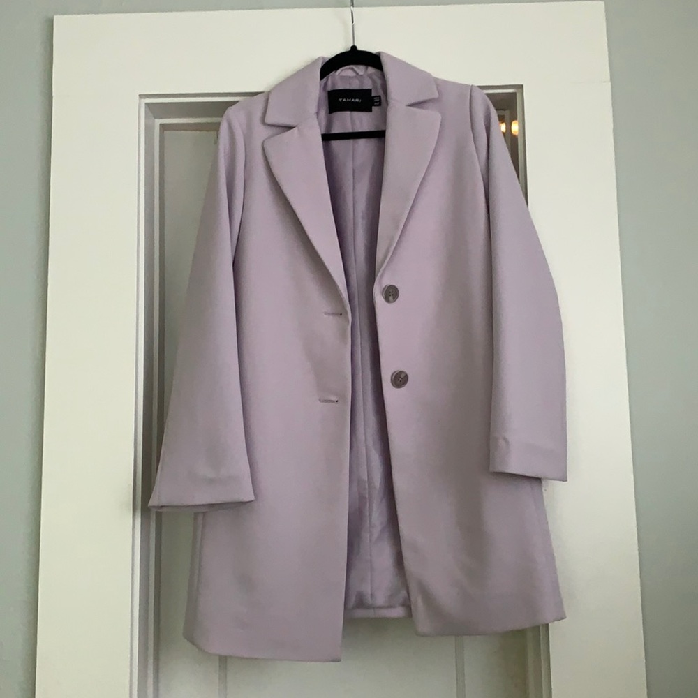 Tahari Lilac Coat
